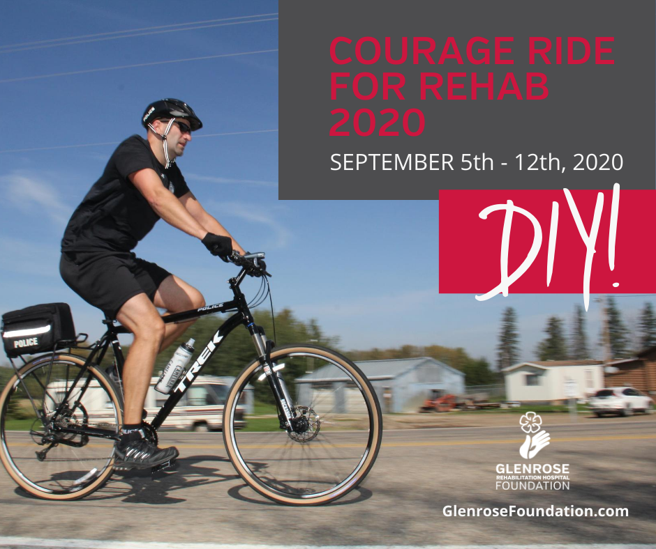 Courage Ride for Rehab save the date